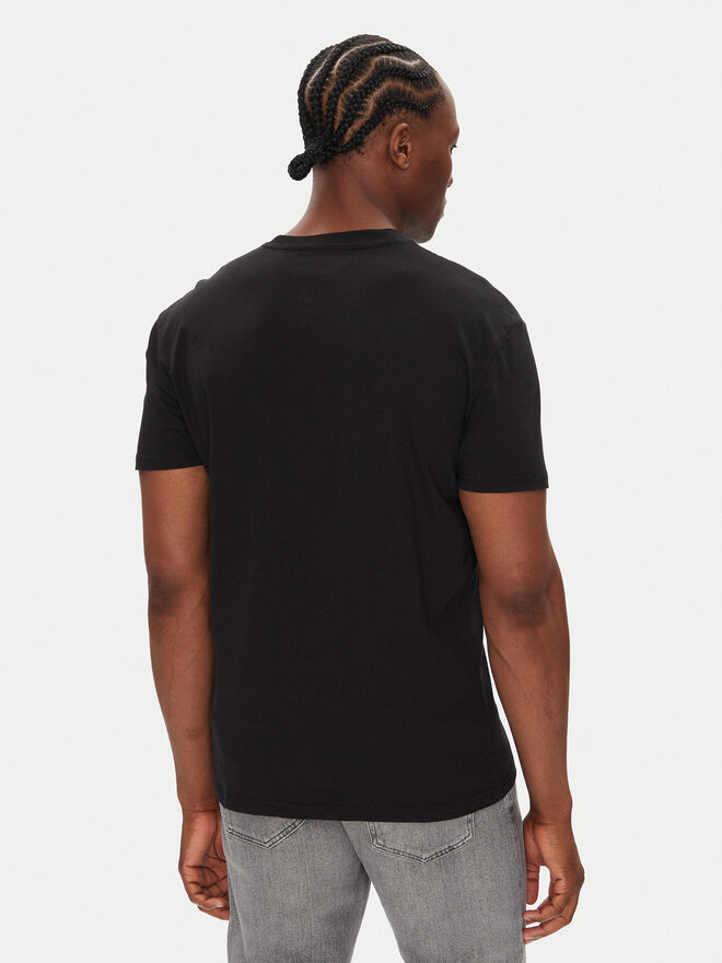 Tommy Jeans Tommy Jeans T-Shirt Flag Linear DM0DM21911 Μαύρο Regular Fit