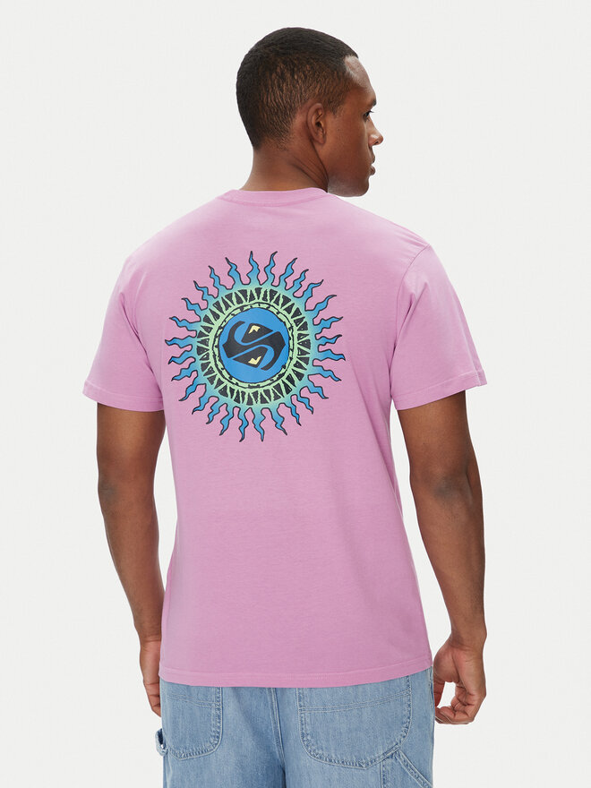 Quiksilver Quiksilver Marškinėliai Ev Beach Blast EQYZT08046 Violetinė Regular Fit