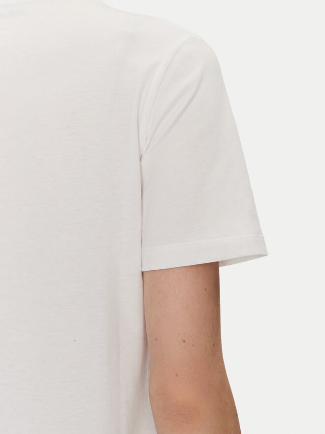 Elisabetta Franchi Elisabetta Franchi T-Shirt MA-002-51E2-V200 Λευκό Regular Fit