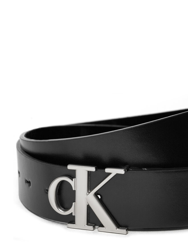 Calvin Klein Jeans Damengürtel Calvin Klein Jeans Mono Pl Rev Lthr Belt K60K612288 Schwarz