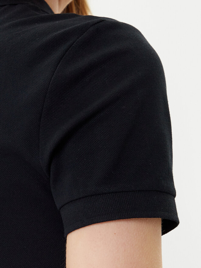 United Colors Of Benetton United Colors Of Benetton Polo marškinėliai 3TQJD300W Juoda Slim Fit