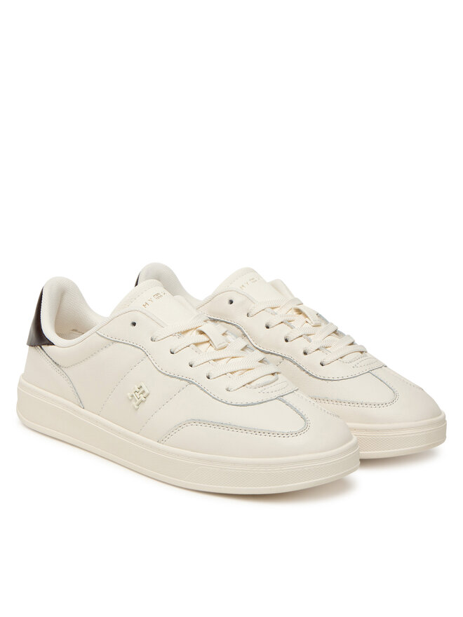Tommy Hilfiger Sneakers Tommy Hilfiger Heritage Shiny FW0FW08823 Weiß