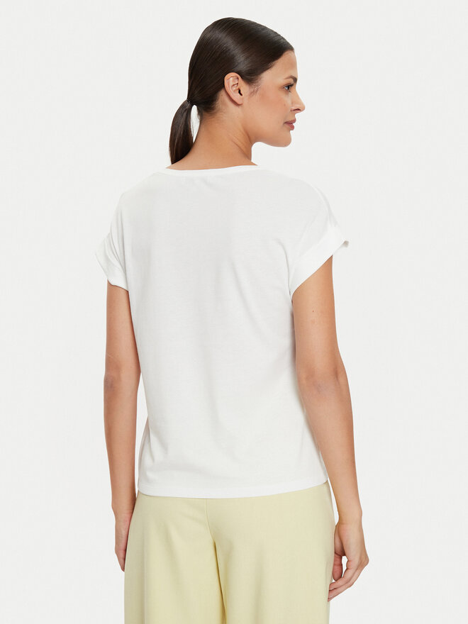 Morgan Morgan Camiseta 241-DPARIS Blanco Regular Fit