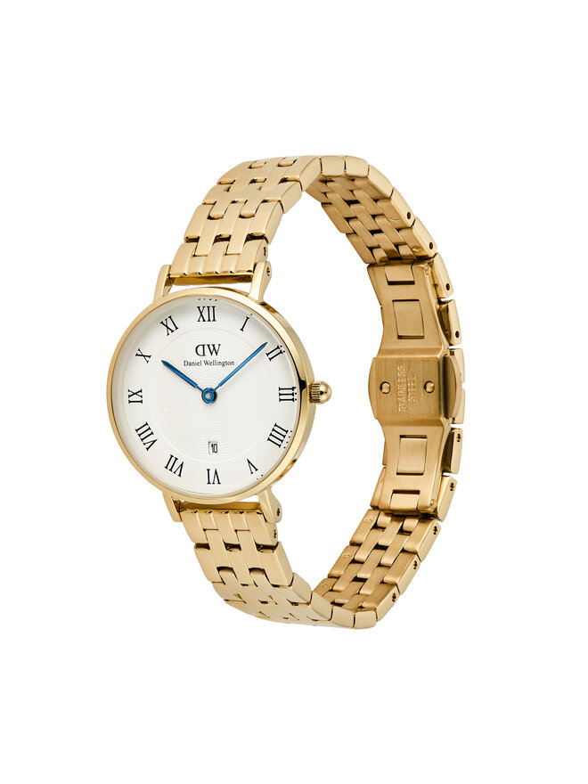 Daniel Wellington Часовник Daniel Wellington Petite Roman Numerals DW00100857 Златист