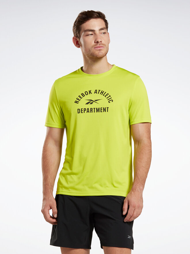 Reebok Reebok Marškinėliai Training Graphic T-Shirt IC7666 Geltona