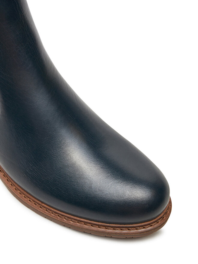 Tamaris Kotníková obuv s elastickým prvkem Tamaris 1-25056-41 Tmavomodrá