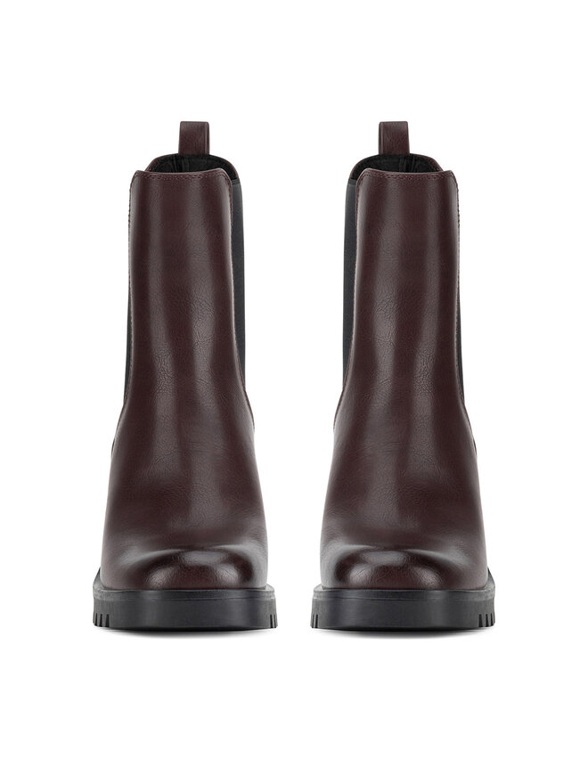Jenny Fairy Klassische Stiefeletten Jenny Fairy WYL3917-1 Dunkelrot
