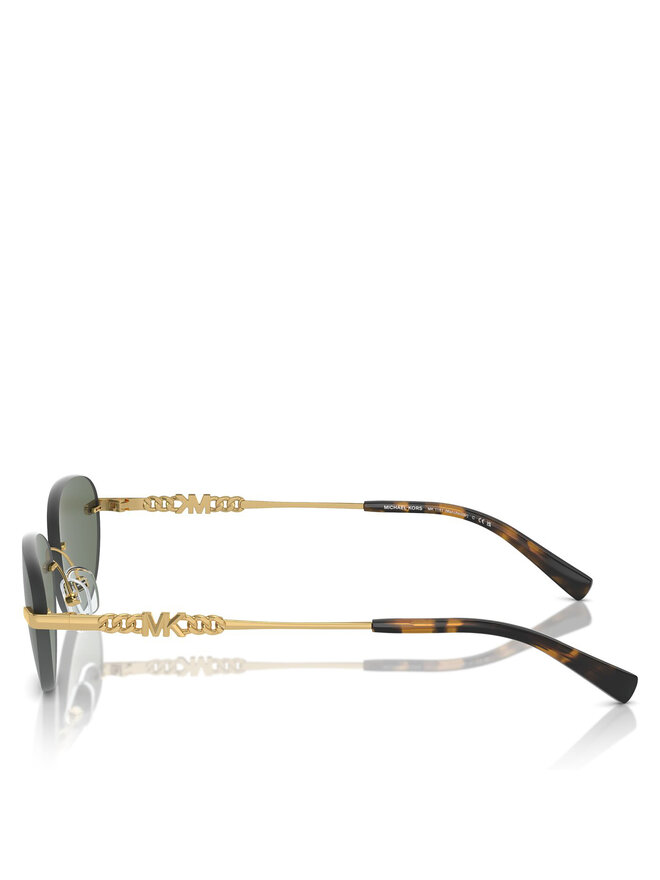 Michael Kors Okulary przeciwsłoneczne Michael Kors Manchester 0MK1151 18963H Złoty