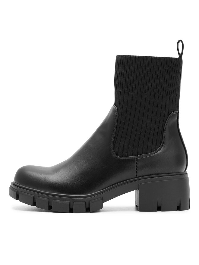DeeZee Botine DeeZee WS5575-05 Negru