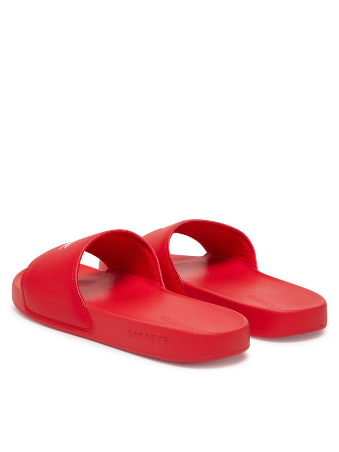 Lacoste Pantoletten Lacoste Serve Sliders 7-49CMA0041 Rot