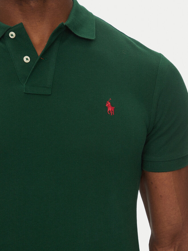 Polo Ralph Lauren Polo Ralph Lauren Poloshirt Core Replen 710795080 Grün Slim Fit