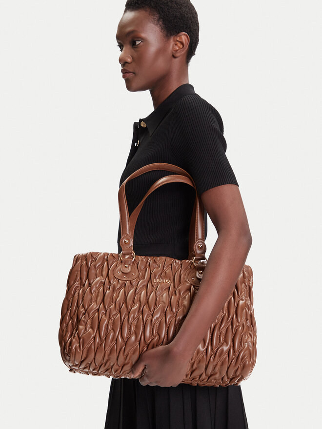 Liu Jo Handtasche Liu Jo Ecs M Tote AF5014 E0457 Braun