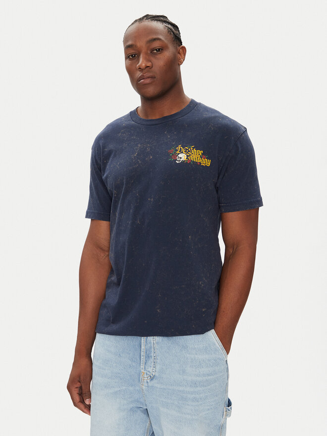 DC DC Футболка ADYZT05460 Cиній Heritage Fit