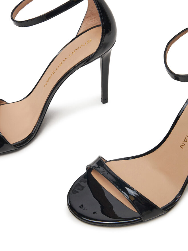 Stuart Weitzman Sandały Stuart Weitzman Nudist II Sandal SJ995 Czarny