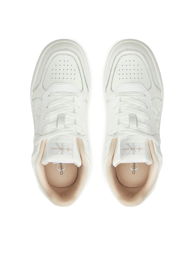 Calvin Klein Jeans Zapatillas Calvin Klein Jeans Basket Cupsole Low Mix YW0YW01650 Blanco