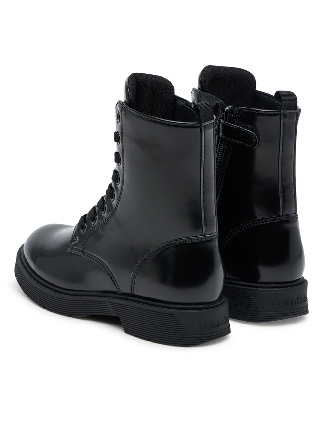 Calvin Klein Schnürstiefeletten Calvin Klein V3X5-83185-1453 S Schwarz