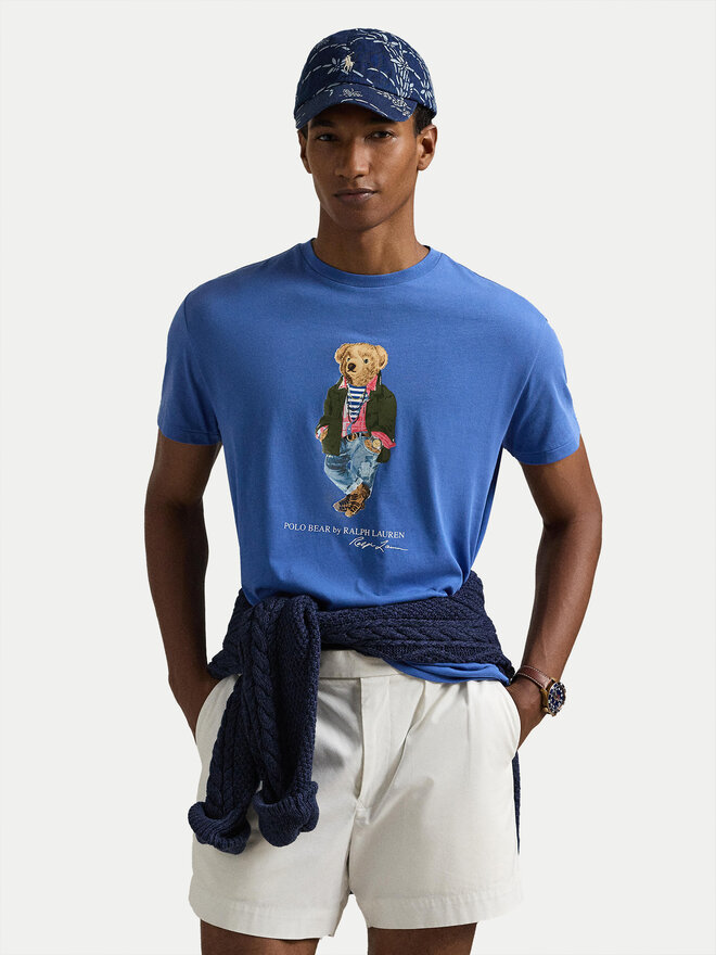 Polo Ralph Lauren Polo Ralph Lauren Футболка 710958193001 Голубий Regular Fit