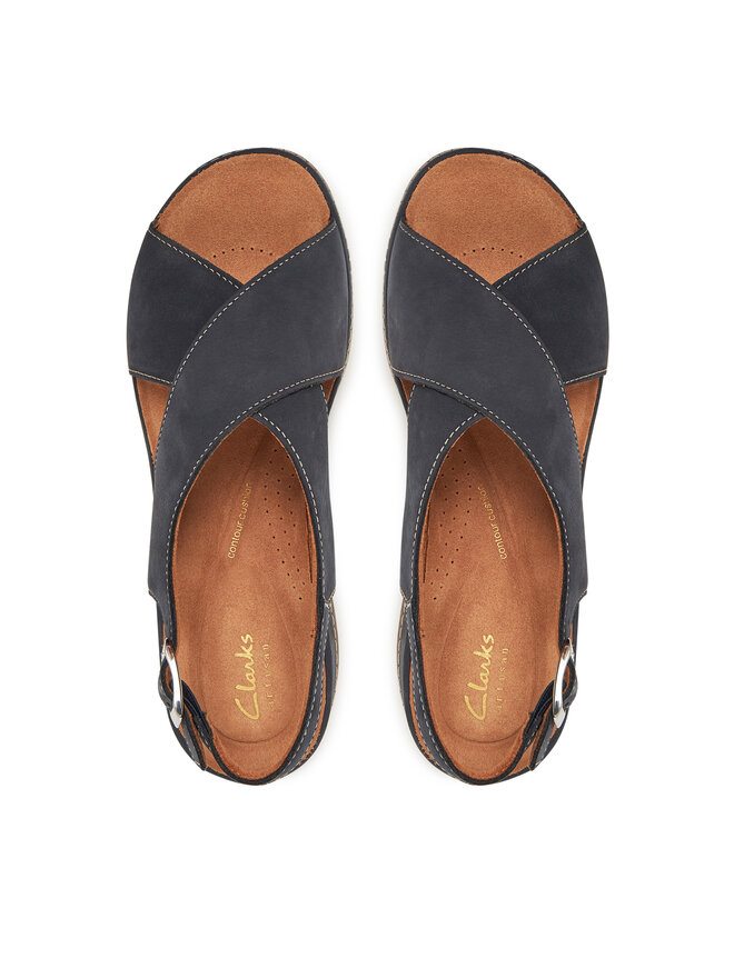 Clarks Sandali Clarks Kassanda Step 26181440 Mornarsko modra
