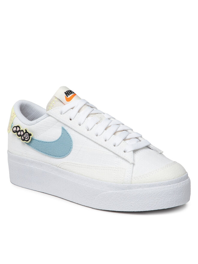 Nike Sneakersy Nike Blazer Low Platform Se DJ6376 100 Biały