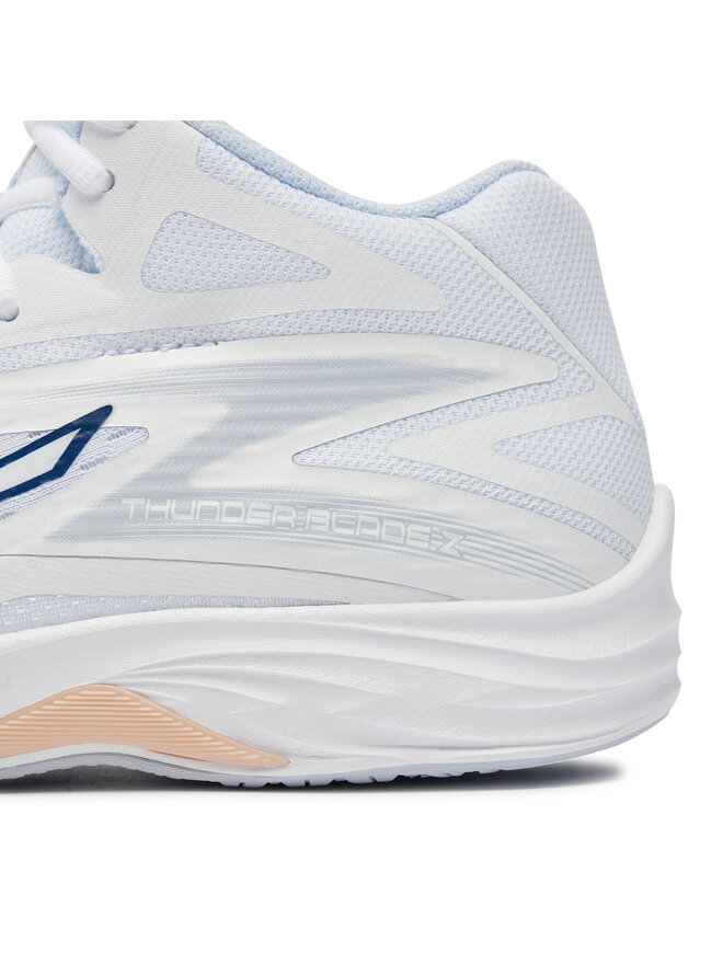 Mizuno Παπούτσια Σάλας Mizuno Thunder Blade Z Mid V1GC2375 Λευκό