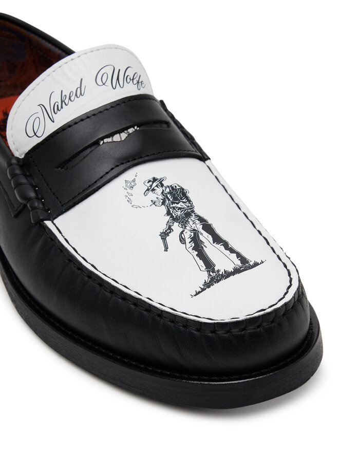 Naked Wolfe Mocasines Naked Wolfe Riviera Negro