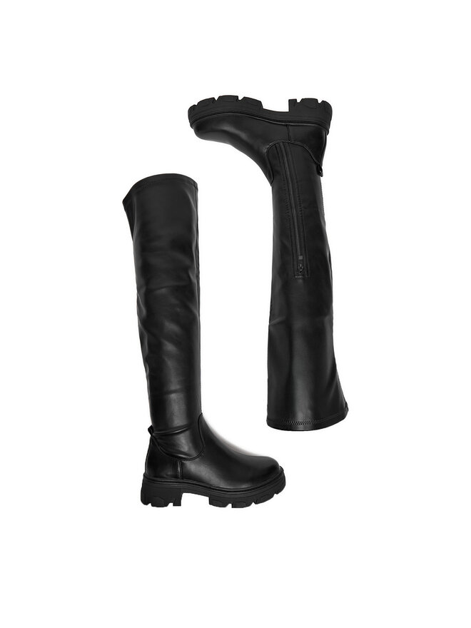 DeeZee Overknees DeeZee 9382 Schwarz
