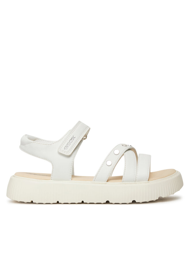 Geox Σανδάλια Geox J Sandal Kodette Gir J45DBI 0003W C1000 D Λευκό