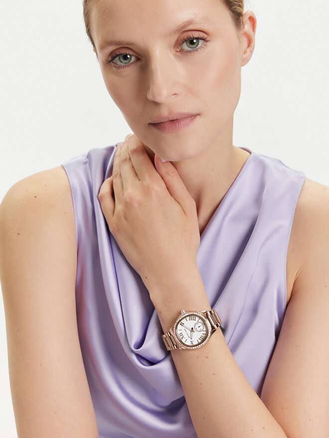 Michael Kors Pulkstenis Michael Kors Sage MK4806 Rozā