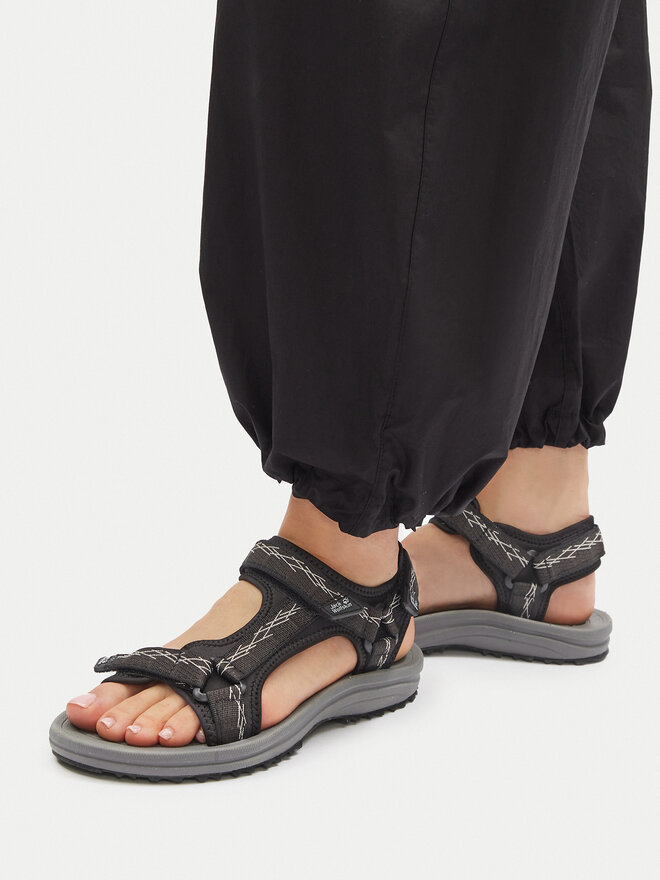Jack Wolfskin Σανδάλια Jack Wolfskin Wave Breaker W 4050291 Μαύρο