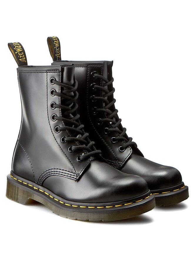 Dr. Martens Bocanci Dr. Martens 1460 Smooth 10072004 Negru