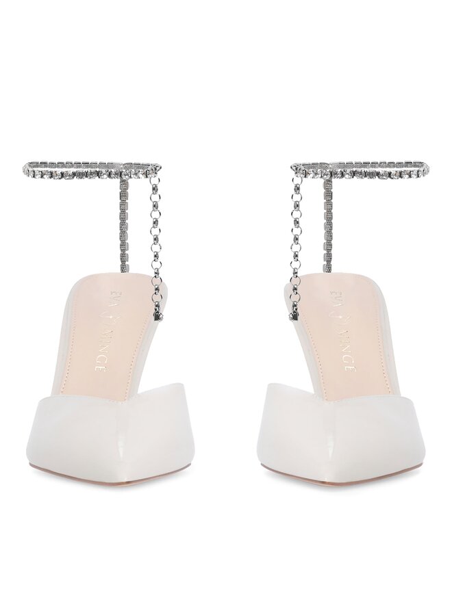 Eva Minge Sandales Eva Minge Florencia-323-101-2 Balts