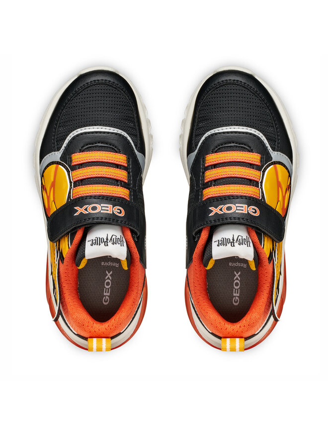 Geox Сникърси Geox J Ciberdron J56LBH 054FU C0038 M Черен