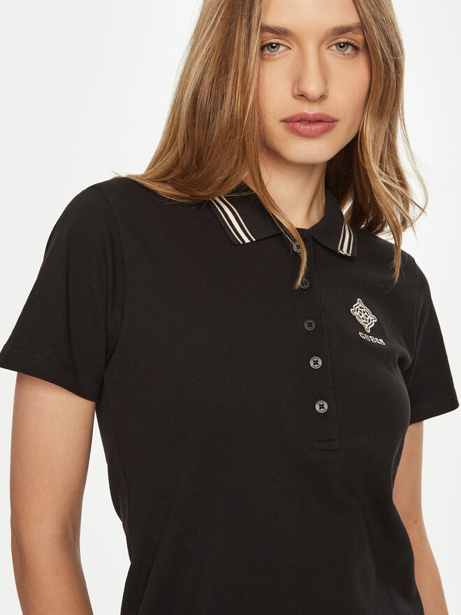 Guess Guess Poloshirt V5RP02 KCOK1 Dunkelblau Regular Fit