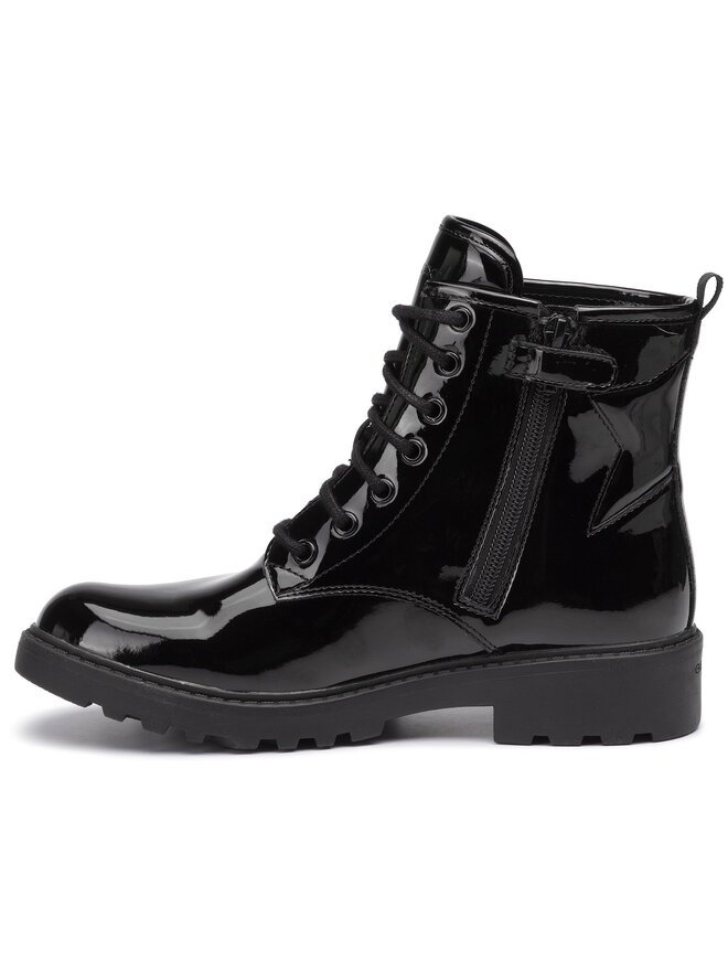 Geox Trapper stila apavi Geox J Casey G. G J9420G 000HH C9999 D Melns