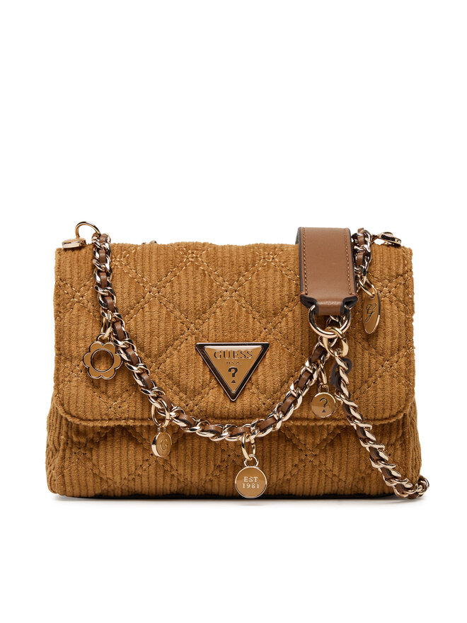 Guess Ročna torba Guess Giully II Mini HWCG96 73740 Rjava