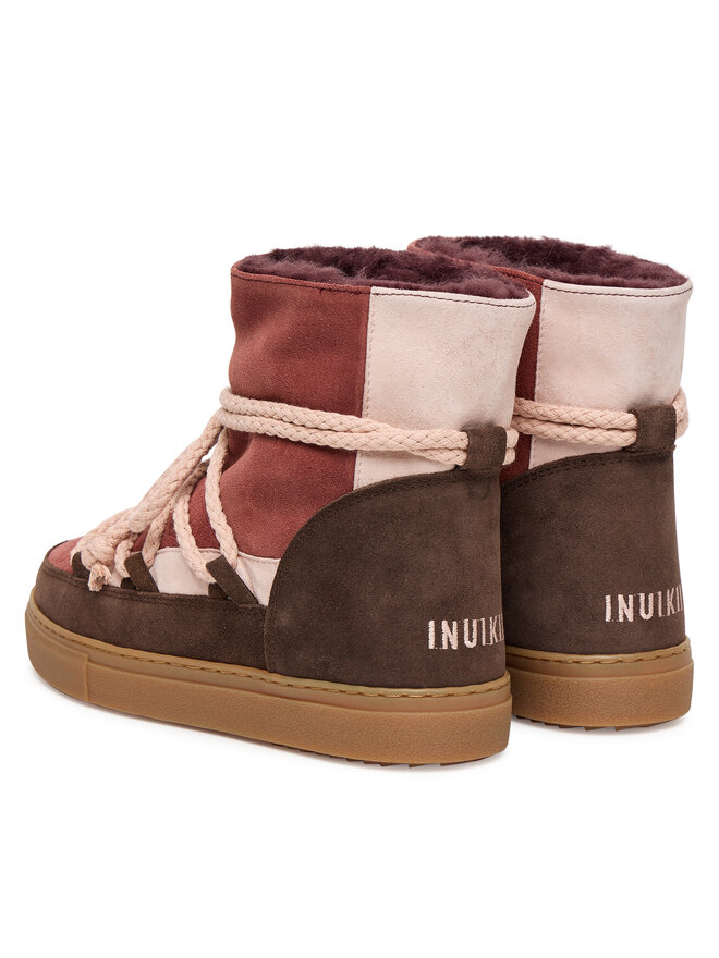 Inuikii Cizme de zăpadă Inuikii Patchwork 3001.003.0072 Vișiniu