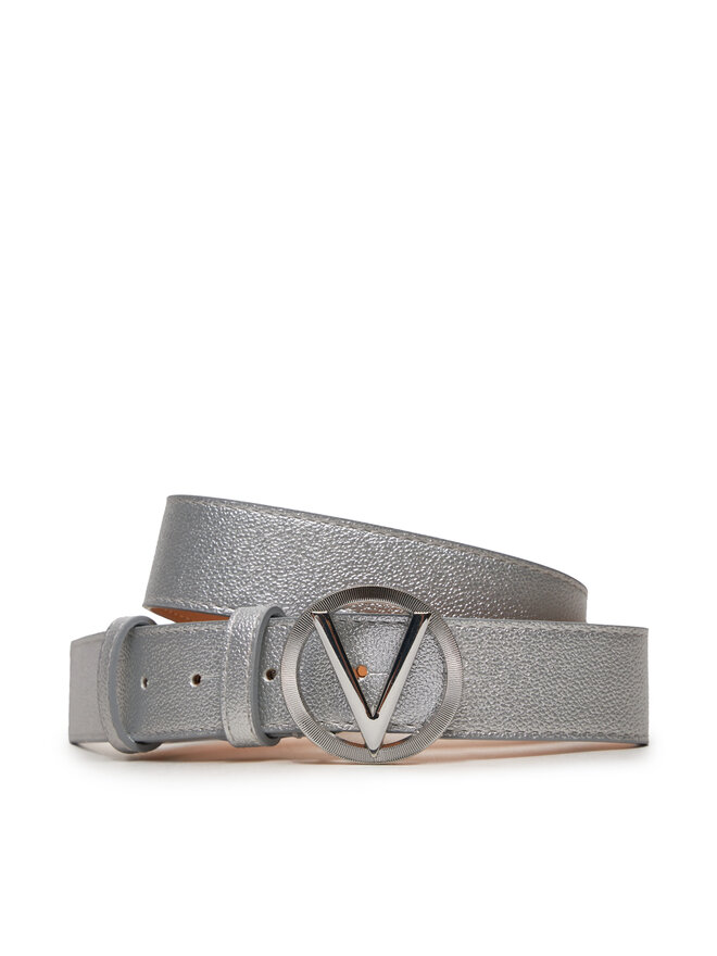 Valentino Ζώνη Γυναικεία Valentino Hampton VCS7VQ03MET Ασημί