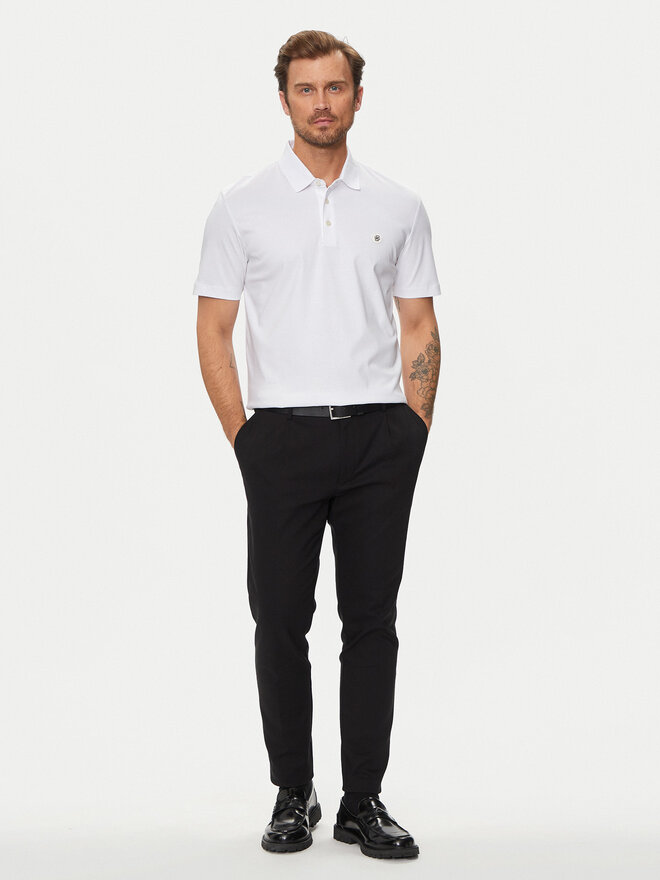 BOSS BOSS Polo C-Parris 01 50520297 Blanco Regular Fit