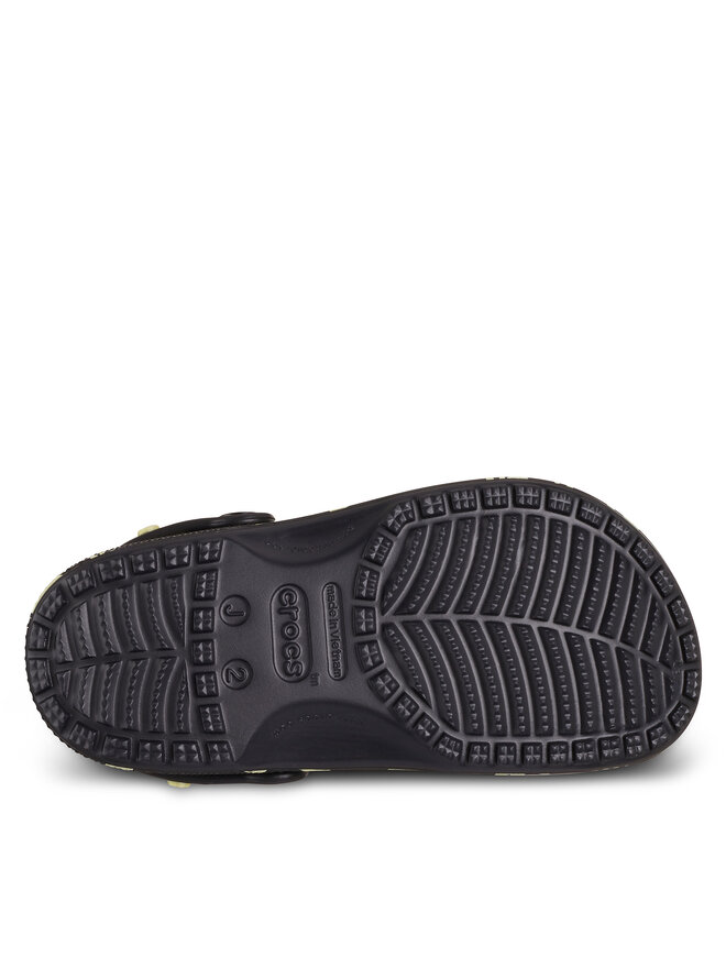 Crocs Klapki Crocs Classic Glow Space Clog K 210355 Czarny