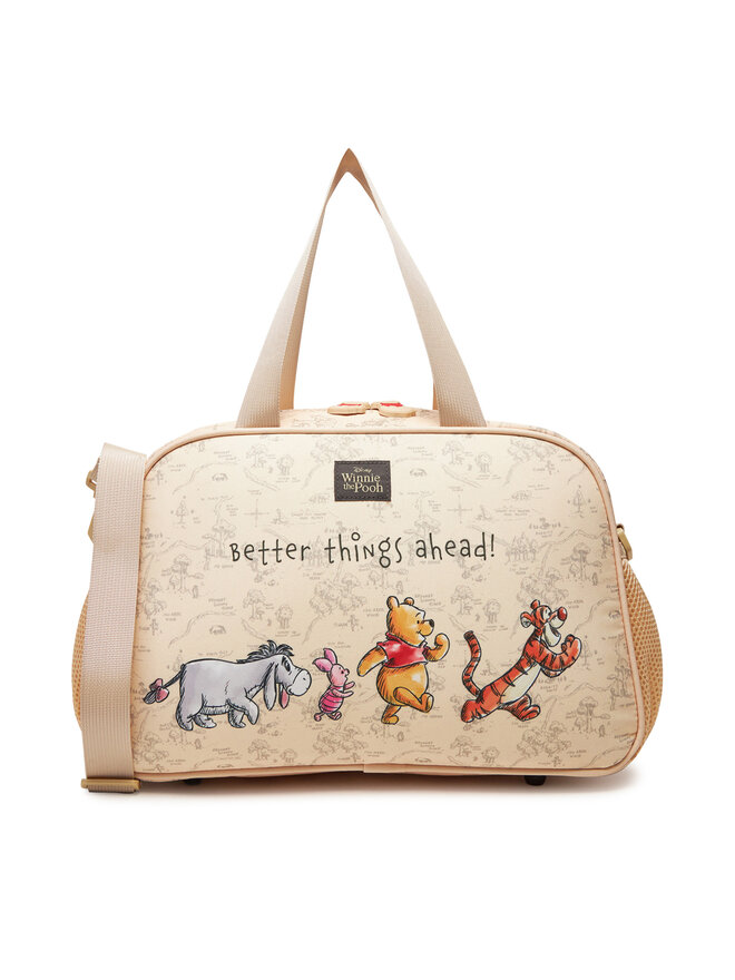 Winnie The Pooh Чанта за уикенд Winnie The Pooh ACCCS-SS25-248DWTP Бежов