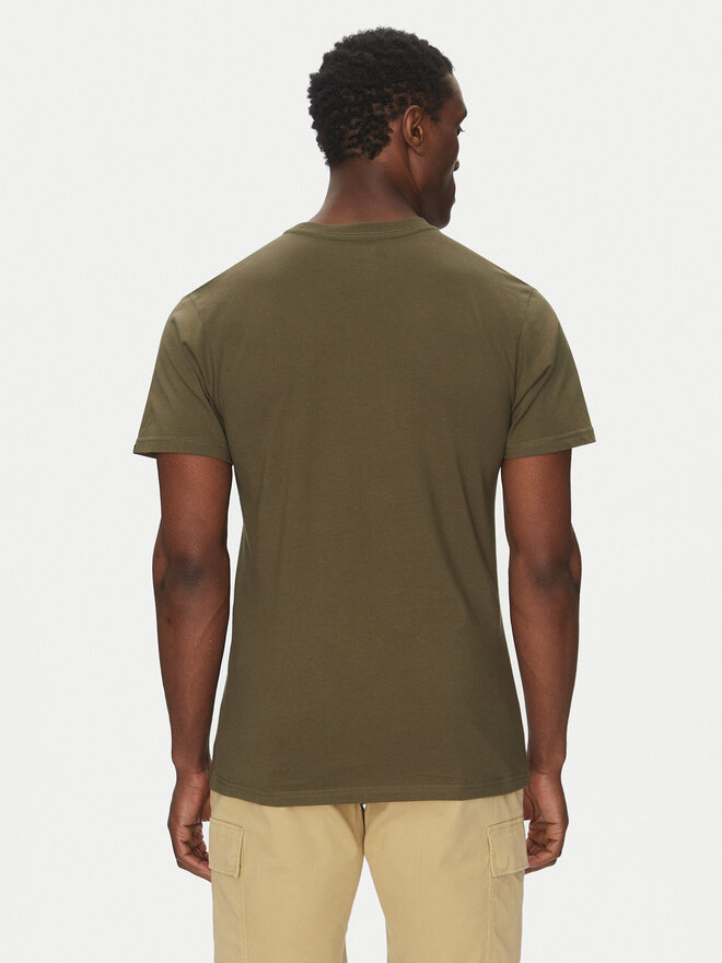 Quiksilver Quiksilver Marškinėliai EQYZT08056 Žalia Regular Fit