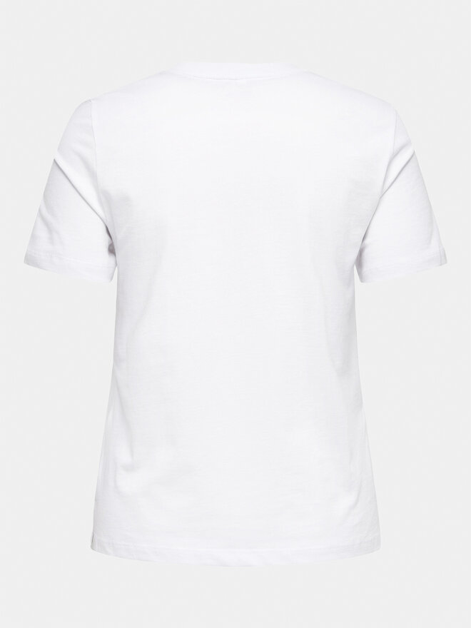ONLY ONLY Marškinėliai Kita 15316574 Balta Regular Fit