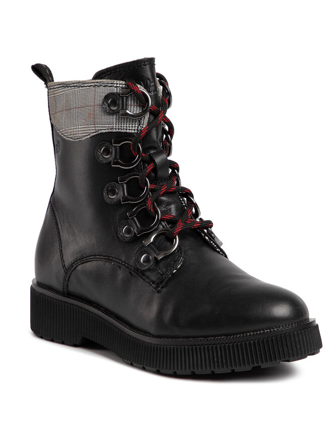 Botines Bajos S.Oliver Lace Para Mujer | Tacón Plano, Material Sintético, Espuma Suave