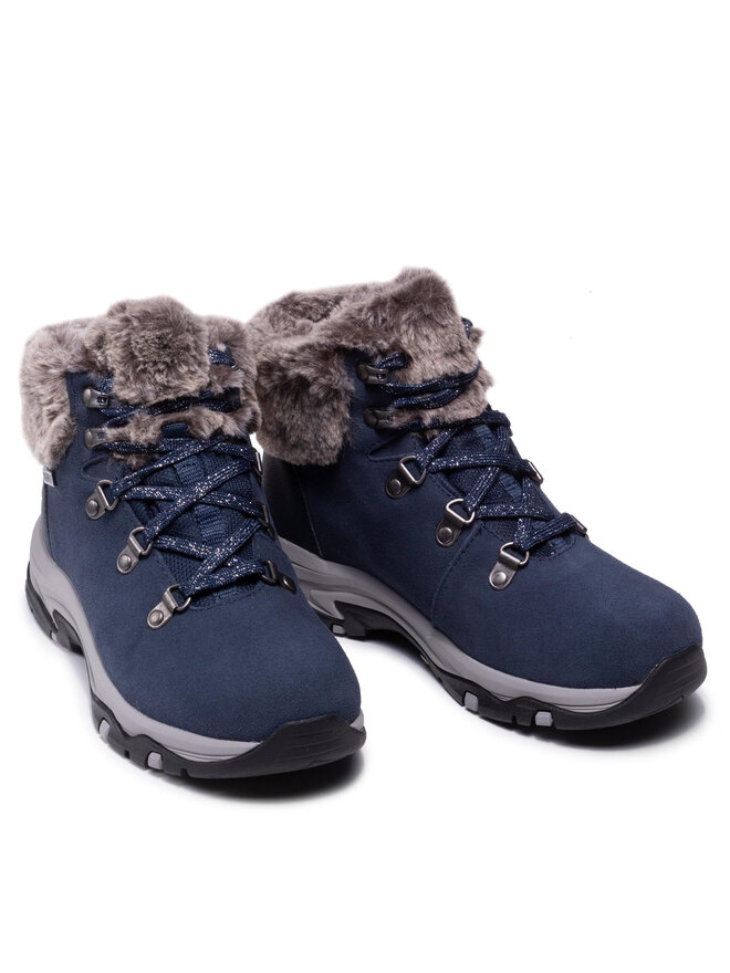 Skechers Bokacsizma Skechers Falls Finest 167178/NVY Sötétkék