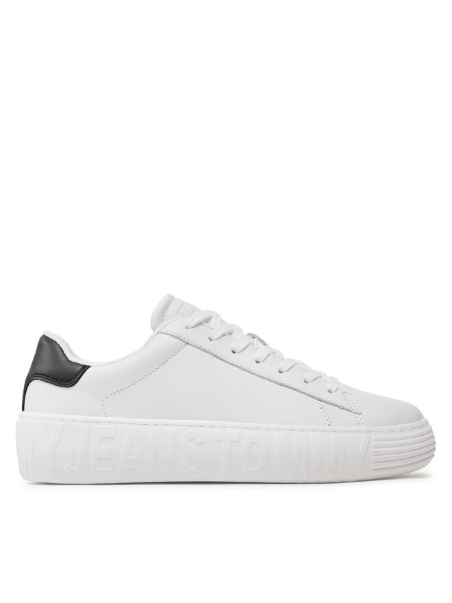 Tommy Jeans Sneakers Tommy Jeans Leather Outsole EM0EM01159 Alb