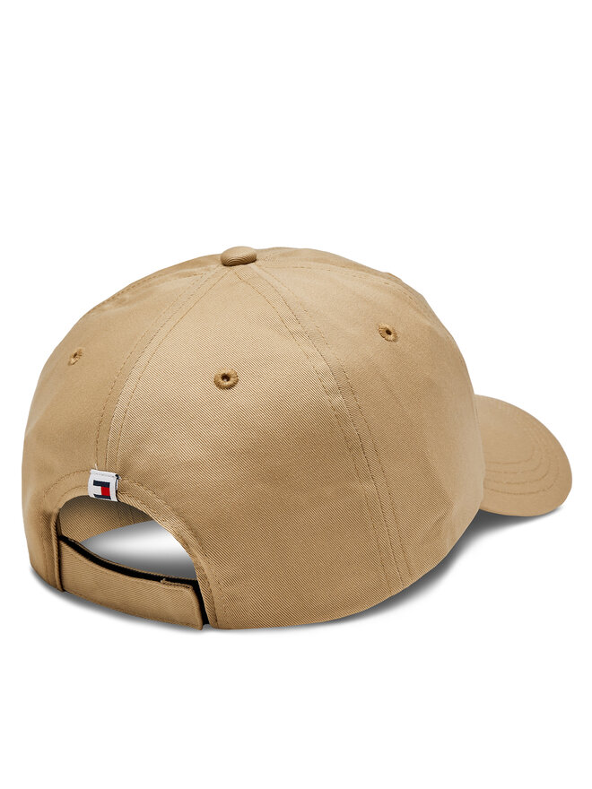 Tommy Jeans Czapka z daszkiem Tommy Jeans Tjm Linear Logo Cap AM0AM12024 Beżowy