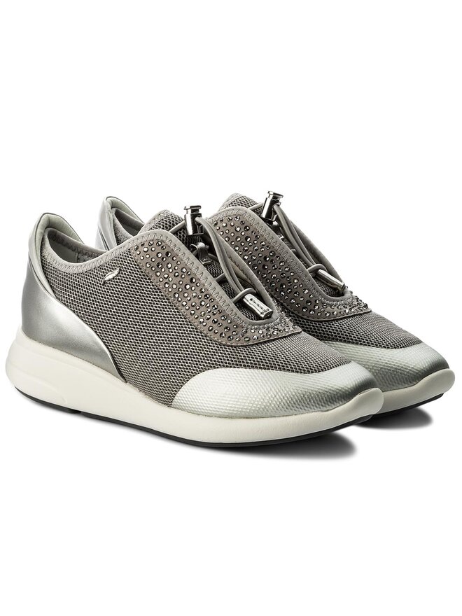 Sneakers Geox D Ophira E D621CE 0GNAJ C1L1N Gris chaussures