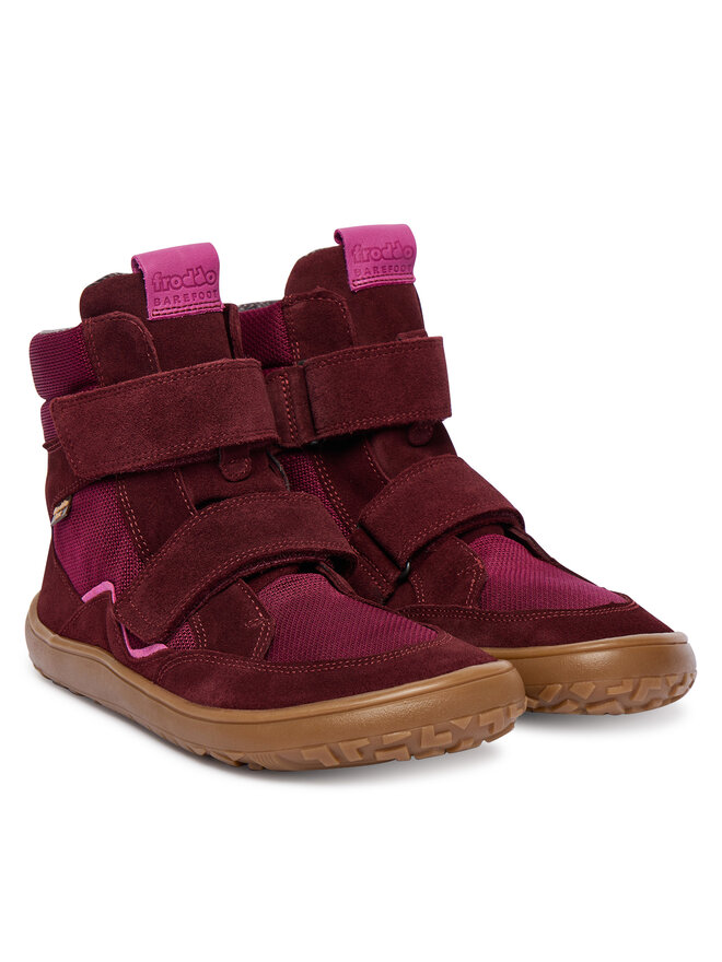 Froddo Cizme Froddo Barefoot Tex Winter Tl G3160247-6T DD Vișiniu