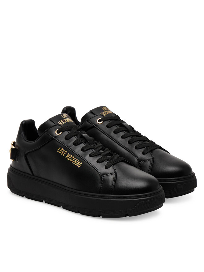 LOVE MOSCHINO Sneakersy LOVE MOSCHINO JA15394G1MIA0000 Czarny