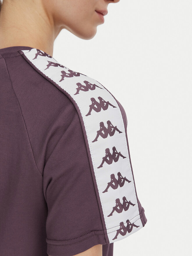 Kappa Kappa T-Shirt 371U6WW Violett Regular Fit